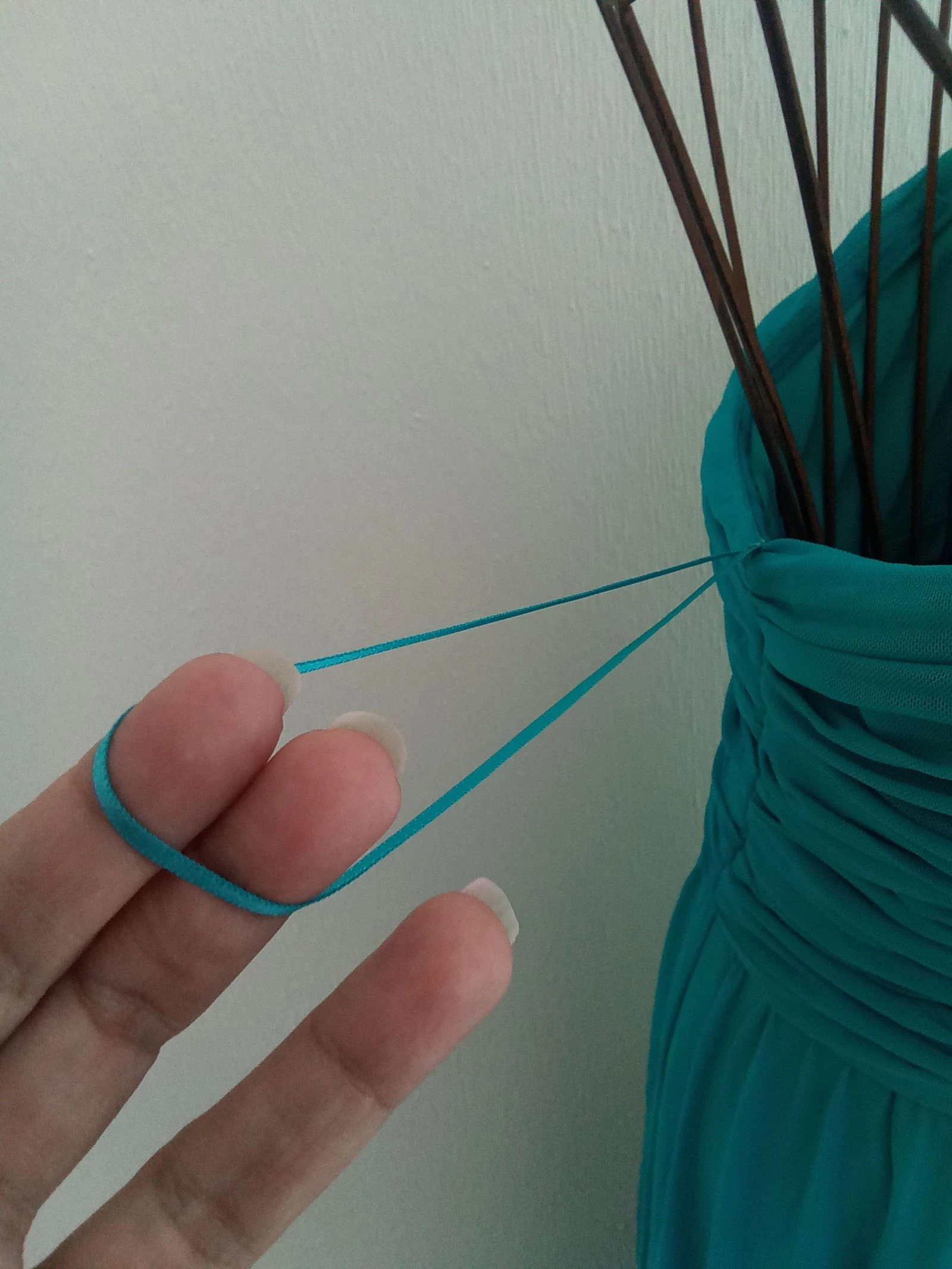 Asymmetrische halterjurk voor feestjes – photo 7